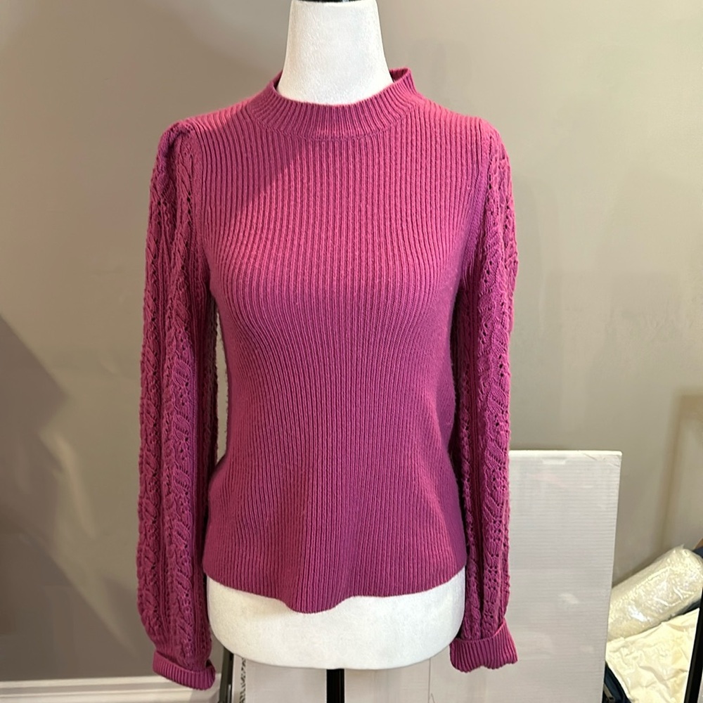 Splendid Phoebe Pointelle Sweater